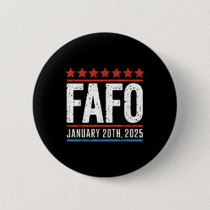 Badge Rond 5 Cm Fafo 20 janvier 2025 Inauguration présidentielle a