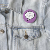 Badge Rond 5 Cm Faible en cuillères, conscience, handicap (En situation)