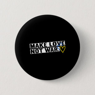 Badge Rond 5 Cm Faire de l'amour la paix pas la guerre la paix mon