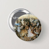 Badge Rond 5 Cm Fairy Twilight de John Anster Fitzgerald (Devant & derrière)