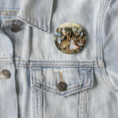 Badge Rond 5 Cm Fairy Twilight de John Anster Fitzgerald (En situation)