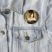 Badge Rond 5 Cm Fairytale Princess (En situation)