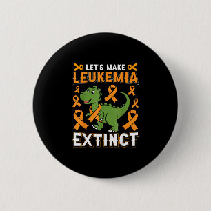 Badge Rond 5 Cm Faisons disparaître la leucémie sensibilisation a