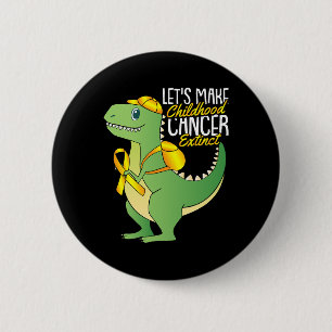 Badge Rond 5 Cm Faisons en sorte que le cancer de l'enfance sensib