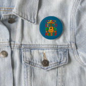 Badge Rond 5 Cm Faisons la fête cinq de mayo fiesta  (En situation)