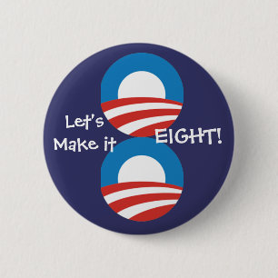 Badge Rond 5 Cm Faisons-lui 8 !