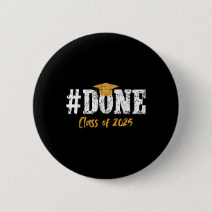 Badge Rond 5 Cm Fait Cl De 2025 Vintage Senior Mom Funny Graduatio