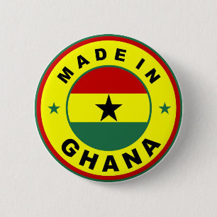 Badge Rond 5 Cm fait dans le timbre rond d'étiquette de drapeau d