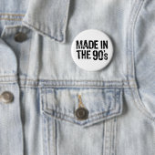 Badge Rond 5 Cm Fait dans les années 90 (En situation)