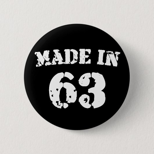 Badge Rond 5 Cm Fait En 1963 (Devant)