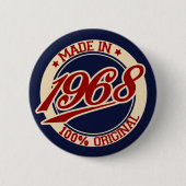 Badge Rond 5 Cm Fait En 1968 (Devant)