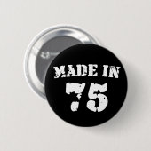 Badge Rond 5 Cm Fait En 1975 (Devant & derrière)