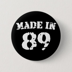 Badge Rond 5 Cm Fait En 1989