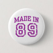 Badge Rond 5 Cm Fait en 89 (Devant)