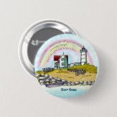 Badge Rond 5 Cm Faites confiance au phare Timing (Devant & derrière)