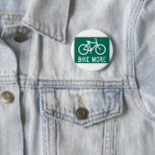 Badge Rond 5 Cm Faites du vélo davantage (En situation)