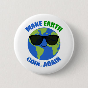 Badge Rond 5 Cm Faites le changement climatique de cool de la