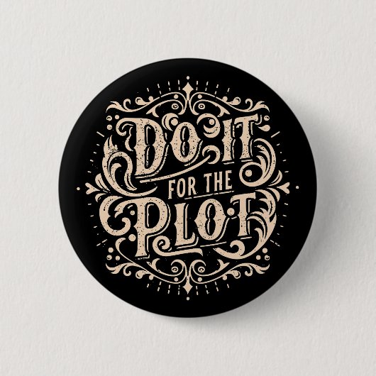 Badge Rond 5 Cm Faites-le pour le tracé (Devant)