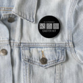 Badge Rond 5 Cm faites-le vous-même kit de Pâques (En situation)