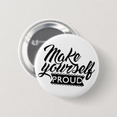 Badge Rond 5 Cm Faites-vous honneur (Devant & derrière)