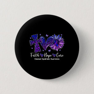 Badge Rond 5 Cm Faith Hope Cure Sunflower Leopard Sickle Cell Awar