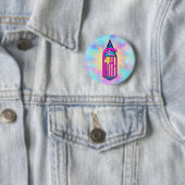 Badge Rond 5 Cm Faith ~ Steeple (En situation)