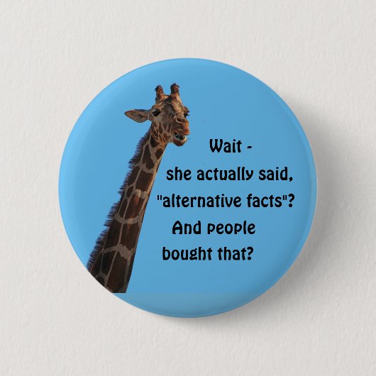 Badge Rond 5 Cm Faits alternatifs (Devant)