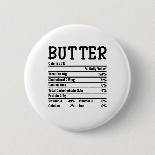 Badge Rond 5 Cm Faits amusants sur la nourriture de Thanksgiving e