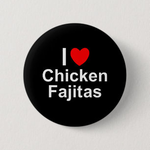 Badge Rond 5 Cm Fajitas de poulet