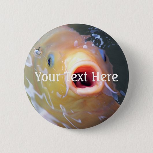 Badge Rond 5 Cm Falln chantant Ghost Koi (Devant)