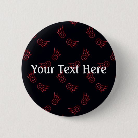 Badge Rond 5 Cm Falln Chibi Demon Wings (Devant)