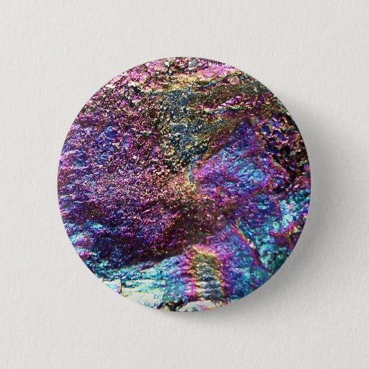 Badge Rond 5 Cm Falln Rainbow Rocks (Devant)
