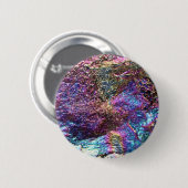Badge Rond 5 Cm Falln Rainbow Rocks (Devant & derrière)