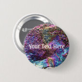 Badge Rond 5 Cm Falln Rainbow Rocks (Devant & derrière)