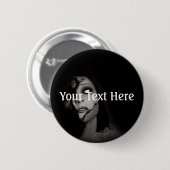 Badge Rond 5 Cm Fallu Même Les Anges Tombent (Devant & derrière)