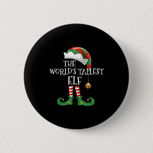 Badge Rond 5 Cm Famille de lutins assortis de Noël, plus grand lut