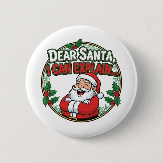 Badge Rond 5 Cm Family Christmas 2025  (Devant)