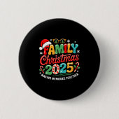 Badge Rond 5 Cm Family Christmas 2025 Christmas Squad Xmas Matchin (Devant)