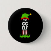 Badge Rond 5 Cm Family Gg Elf Christmas Matching Pajama Funny (Devant)