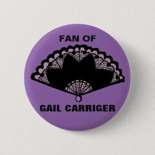 Badge Rond 5 Cm Fan de pourpre de bouton d'insigne de Pin de Gail