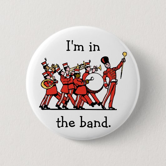 Badge Rond 5 Cm Fanfare (Devant)