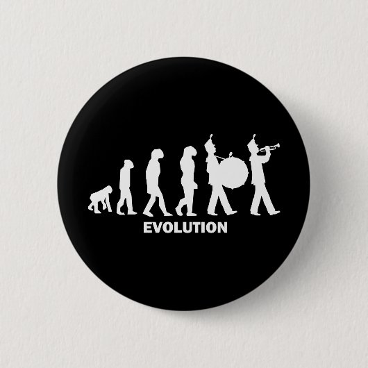 Badge Rond 5 Cm fanfare d'évolution (Devant)