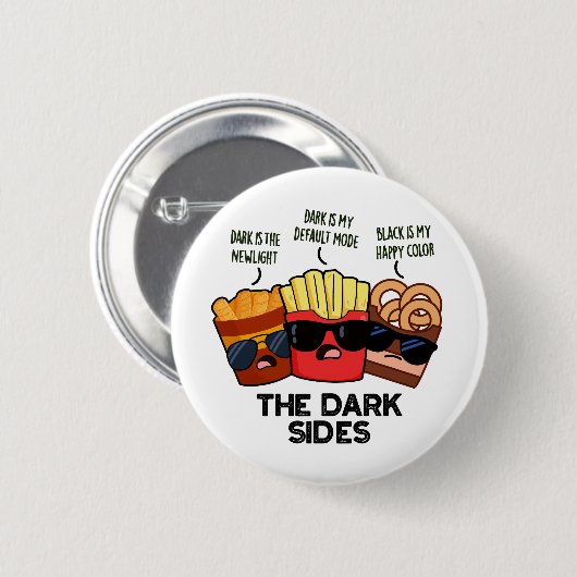 Badge Rond 5 Cm Fantastique Jeu De Restauration Rapide (Devant & derrière)