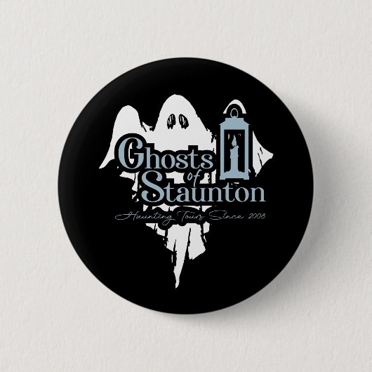Badge Rond 5 Cm Fantômes du bouton Staunton (Devant)