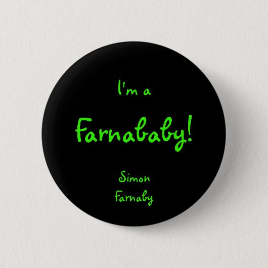 Badge Rond 5 Cm Farnababy (Devant)