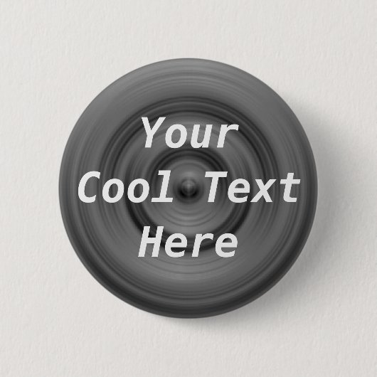 Badge Rond 5 Cm Fast Car I - Modèle (Devant)