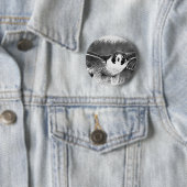 Badge Rond 5 Cm Faucon pérégrin (En situation)