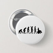 Badge Rond 5 Cm Fauteuil roulant d'évolution handicaped (Devant & derrière)