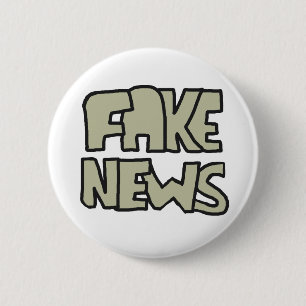 Badge Rond 5 Cm Faux News