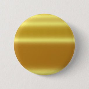 Badge Rond 5 Cm Faux or, brillant, métallique, jaune, doré, grap